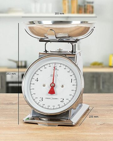 Proficook KW 1247 RETRO kuchňská váha,nerez,ECO