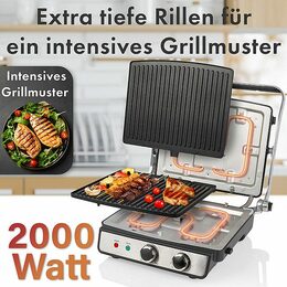 ProfiCook KG 1264 Kontaktní gril 2000W