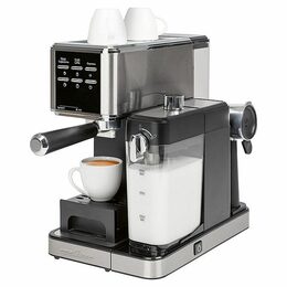 ProfiCook ES-KA 1266 espresso 2v1 (20 barů),pákové, nástavec na kapsle