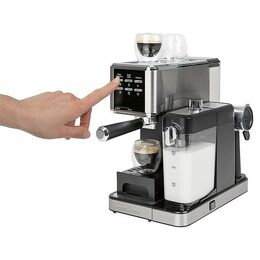 ProfiCook ES-KA 1266 espresso 2v1 (20 barů),pákové, nástavec na kapsle