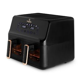 BERLINGERHAUS Horkovzdušná fritéza dvojitá 4,1 + 4,1 l Black Rose Collection BH-9469