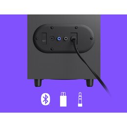 Reproduktory Logitech Z407 2.1 - šedé