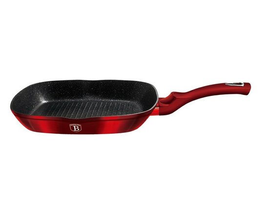 Pánev Berlingerhaus grilovací s mramorovým povrchem 28 cm Burgundy Metallic Line BH-1271