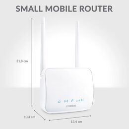 Router Strong 4G LTE Mini 350M - bílý