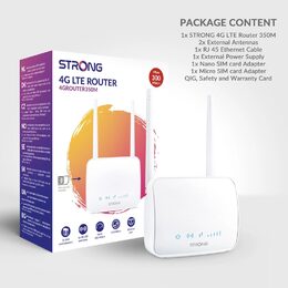 Router Strong 4G LTE Mini 350M - bílý
