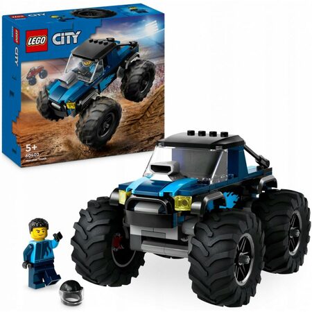 Modrý monster truck 60402 LEGO