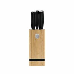 BERLINGERHAUS Sada nožů se stojanem BAMBOO 6 ks Matte Black Collection BH-2971