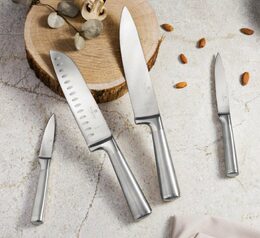 BERLINGERHAUS Sada nožů se stojanem z akátového dřeva 6 ks Stainless steel BH-3124
