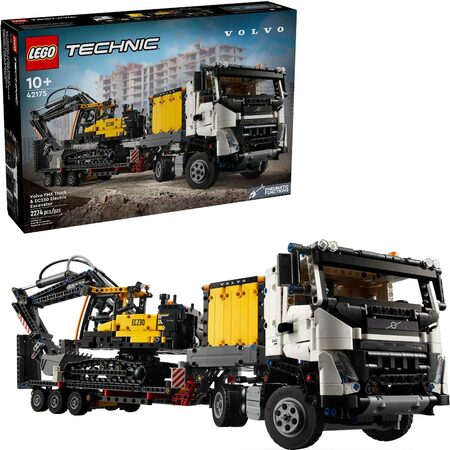 Nákladní auto Volvo FMX a el. bagr 42175