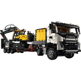 Nákladní auto Volvo FMX a el. bagr 42175