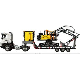 Nákladní auto Volvo FMX a el. bagr 42175
