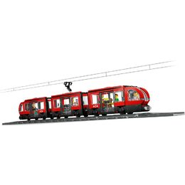 Tramvaj a zastávka v centru města 60423