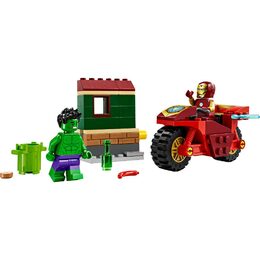Iron Man s motorkou a Hulk 76287