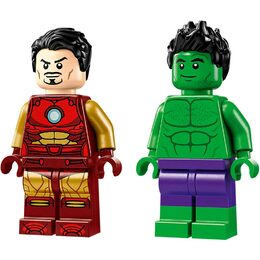 Iron Man s motorkou a Hulk 76287