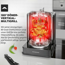 Bomann DVG 3006 Vertikální multigril,gyros,kebab