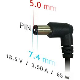 NTB charger 18,5V/3,5A/65W 7,4x5 AKYGA