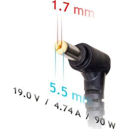 NTB chargr 19V/4,74A/90W 5,5x1,7mm AKYGA