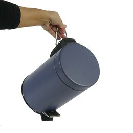 KELA Kosmetický koš Monaco kov modrá 3l KL-24292