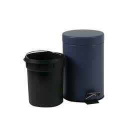 KELA Kosmetický koš Monaco kov modrá 3l KL-24292