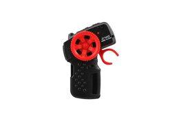 Auto RC sportovní plast 2,4GHz 20cm na baterie šedo-tyrkysové v krabici 24x12x14cm
