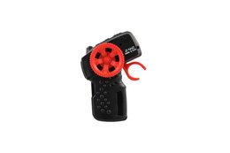 Auto RC sportovní plast 2,4GHz 20cm na baterie šedo-červené v krabici 24x12x14cm