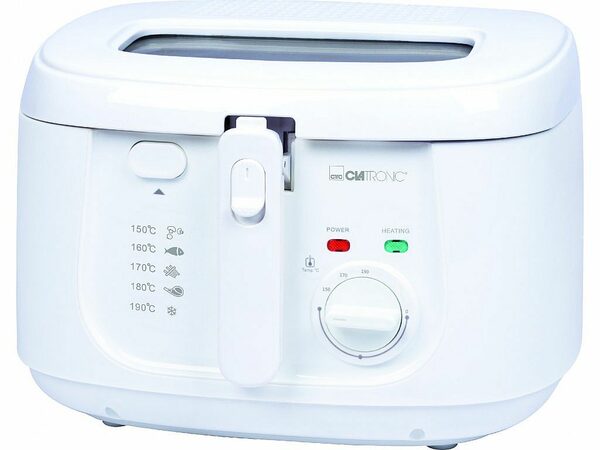 Clatronic FR 3771 fritéza 2.5l bílá