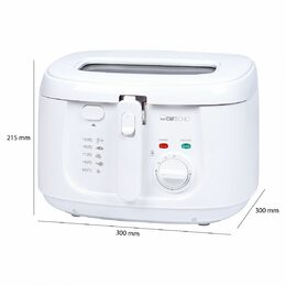 Clatronic FR 3771 fritéza 2.5l bílá