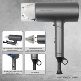 ProfiCare HT 3073 BL cestovní fén