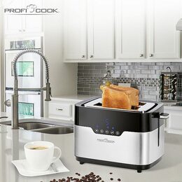 ProfiCook TA 1170 Topinkovač DIGITAL nerez