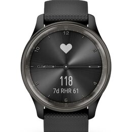 Vivomove Trend Black Silicone GARMIN