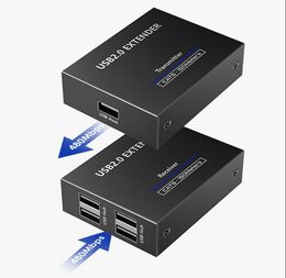 Extender PremiumCord 4-port USB 2.0 Cat5/Cat5e/Cat6 do 150m