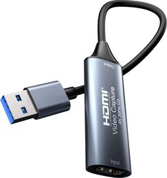Kabel PremiumCord HDMI capture/grabber pro záznam Video/Audio signálu do počítače s konektorem USB3.0 typ A
