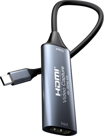 Kabel PremiumCord HDMI capture/grabber pro záznam Video/Audio signálu do počítače s konektorem USB3.0 typ C