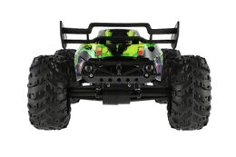 Auto RC Buggy rychlostní 2,4GHz plast 40cm dobíjecí pack+baterie fialové v krabici 42x21x28cm