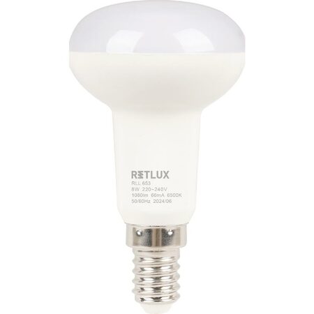 RLL 653 R50 E14 Spot 8W DL D RETLUX