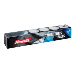Míčky na stolní tenis/ping pong 6ks bílé plast 4cm v krabičce