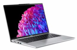 Ntb Acer Swift Go 14 (SFG14-73-58YF) i5-125U, 14", RAM 16GB, SSD 512GB, Intel Intel Graphics, FPR, Microsoft Windows 11 Home - stříbrný