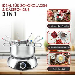 Clatronic FD 3783 Fondue set 8 lidí
