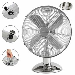 ProfiCare VL 3063 IX stolní ventilátor 30cm kovový