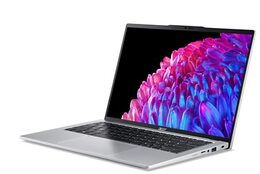 Ntb Acer Swift Go 14 (SFG14-73-56HN) INTEL Core U5-125H, 14", RAM 16GB, SSD 1024 GB, Intel Arc Graphics, FPR, Microsoft Windows 11 Home - stříbrný