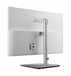 Počítač All In One Acer Aspire C24-195ES 23.8", bezdotykový, INTEL Core U5-125U, SSD 1024 GB, Intel Graphics, Microsoft Windows 11 Home - stříbrný/bílý
