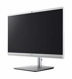Počítač All In One Acer Aspire C24-195ES 23.8", bezdotykový, INTEL Core U5-125U, SSD 1024 GB, Intel Graphics, Microsoft Windows 11 Home - stříbrný/bílý