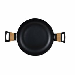 Hrnec BERGNER s nepřilnavým povrchem a poklicí 28 cm Earth Black