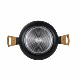 Hrnec BERGNER s nepřilnavým povrchem a poklicí 28 cm Earth Black