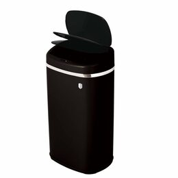 Odpadkový koš Berlingerhaus se senzorovým otvíráním  58 l Matte Black Collection