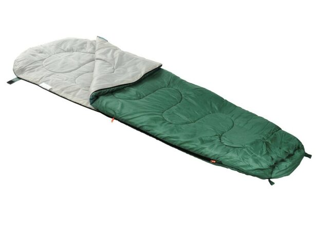 PROGARDEN Spací pytel mumie 230 cm zelená KO-X98000270zele