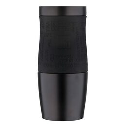 BERGNER Termohrnek s protiskluzovým úchopem 400 ml černá BG-37518-MBK