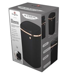 BERLINGERHAUS Koš odpadkový se senzorovým otvíráním 58 l Black Rose Collection BH-8542