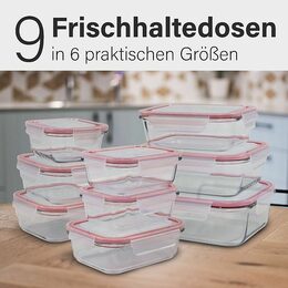 Classbach FHD 4011 G sada 9 dóz sklo