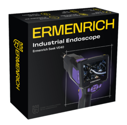 Průmyslový endoskop Ermenrich Seek VE40, fialový
